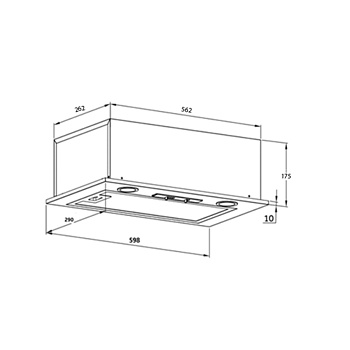 Кухонная вытяжка HOMSair CAMELIA 60 белый