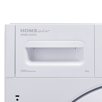 Встраиваемая стиральная машина HOMSair WMB126WH