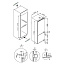Холодильник встраиваемый HOMSair FB177NFFW