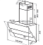 Кухонная вытяжка HOMSair VERTICAL 60 черный