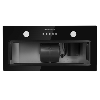 Кухонная вытяжка HOMSair FLEET 602M Power Glass черный