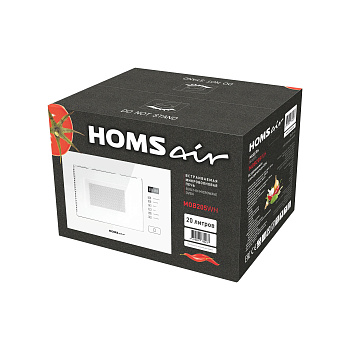 Микроволновая печь встраиваемая HOMSair MOB205WH