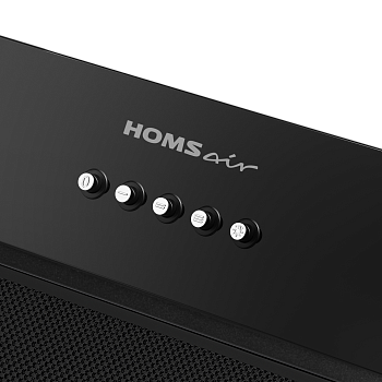 Кухонная вытяжка HOMSair FLEET 602M Power Glass черный