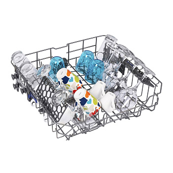 Посудомоечная машина с турбосушкой и лучом на полу HOMSair DW67M