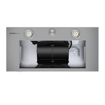 Кухонная вытяжка HOMSair Camelia Power 60RD нержавеющая сталь
